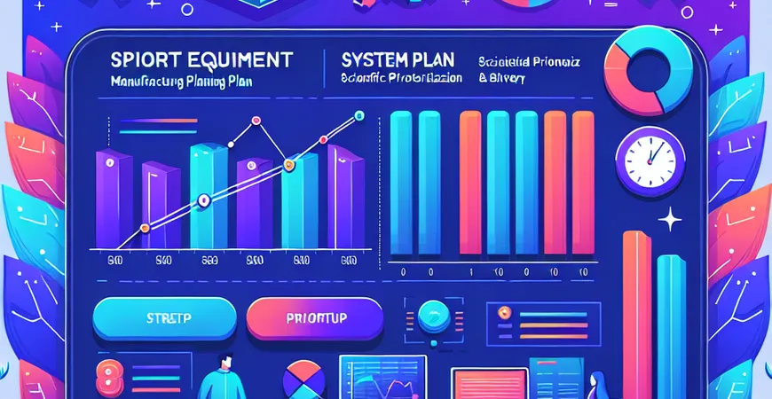 运动器材生产计划乱？ERP 系统科学排产稳交付